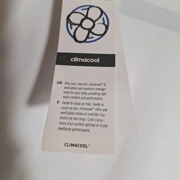 Adidas Polo Golf Basketball Shirt Women’s Size XL Ridgebacks Logo NewWTags White - Picture 11 of 14